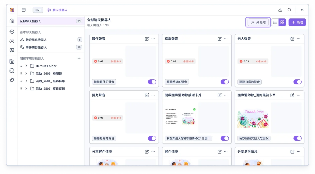 AI新增